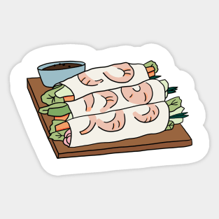 Summer Roll Sticker